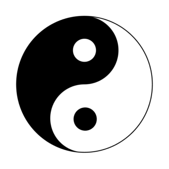 Sticker ''Yin Yang''